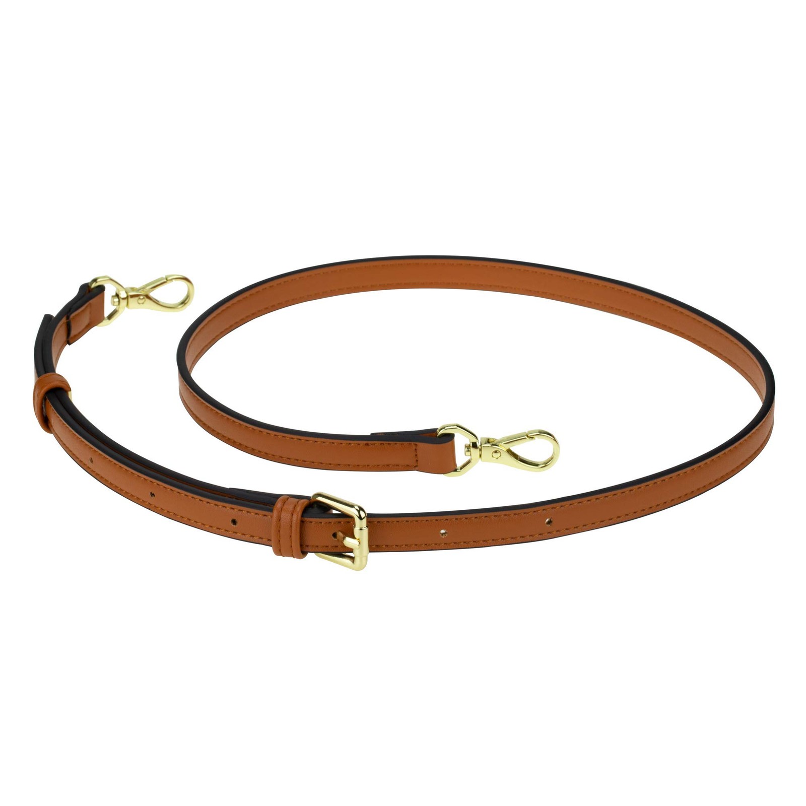 Allzedream Leather Purse Strap Replacement Crossbody Handbag Medium, Brown
