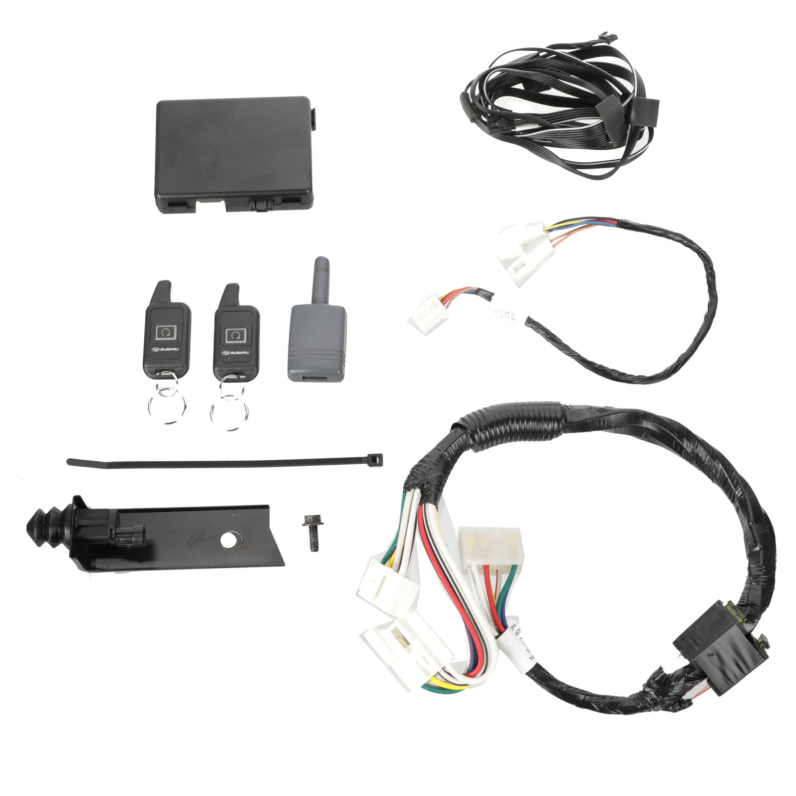OEM NEW 2012 Subaru Impreza Remote Engine Starter Kit Wiring Fob Set H001SFJ401