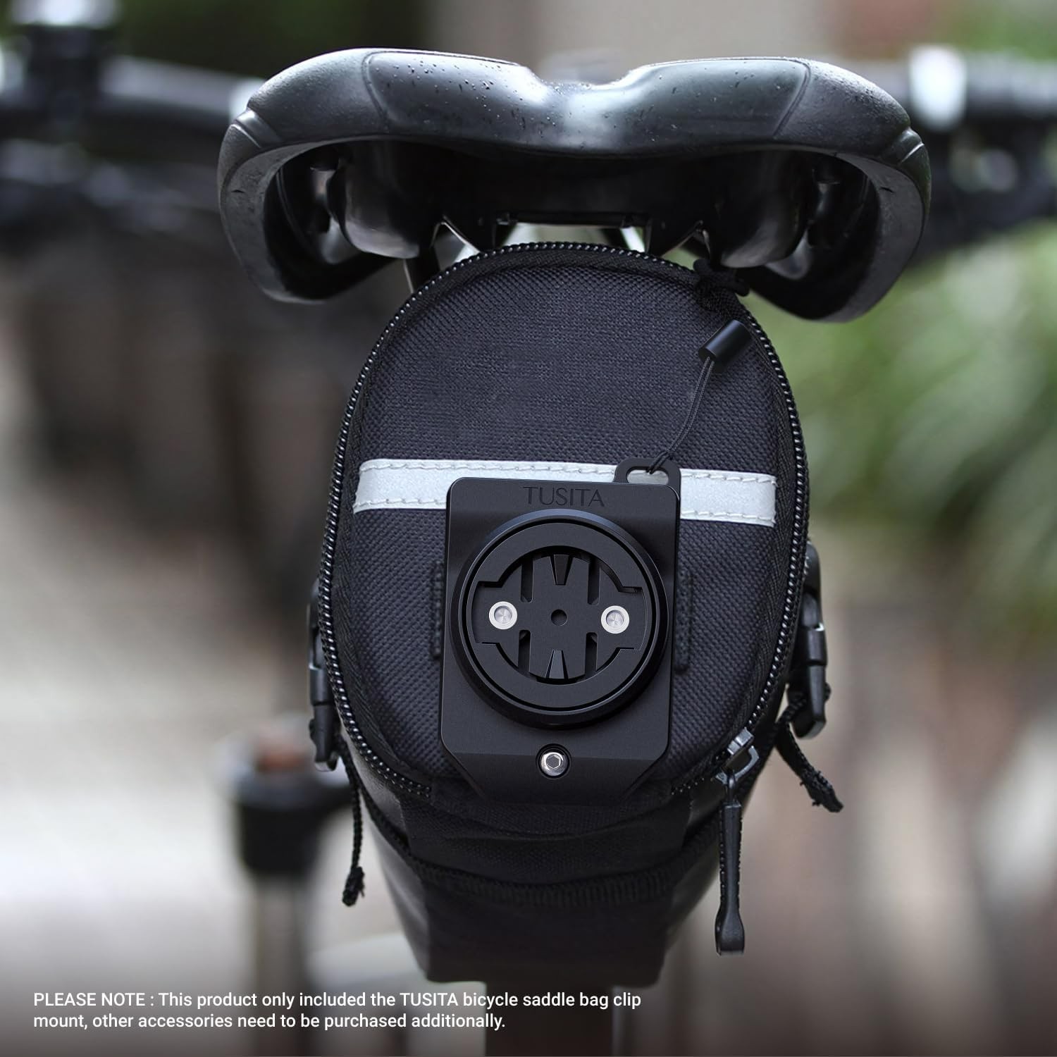 Lightweight & Durable Saddle Bag Clip Mount for Garmin Varia - Maximum Security