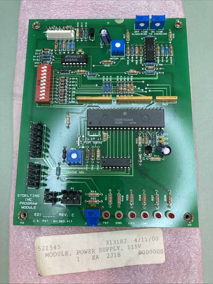 NEW GENUINE STOELTING 521554 Module, Control, Logic Board, 608