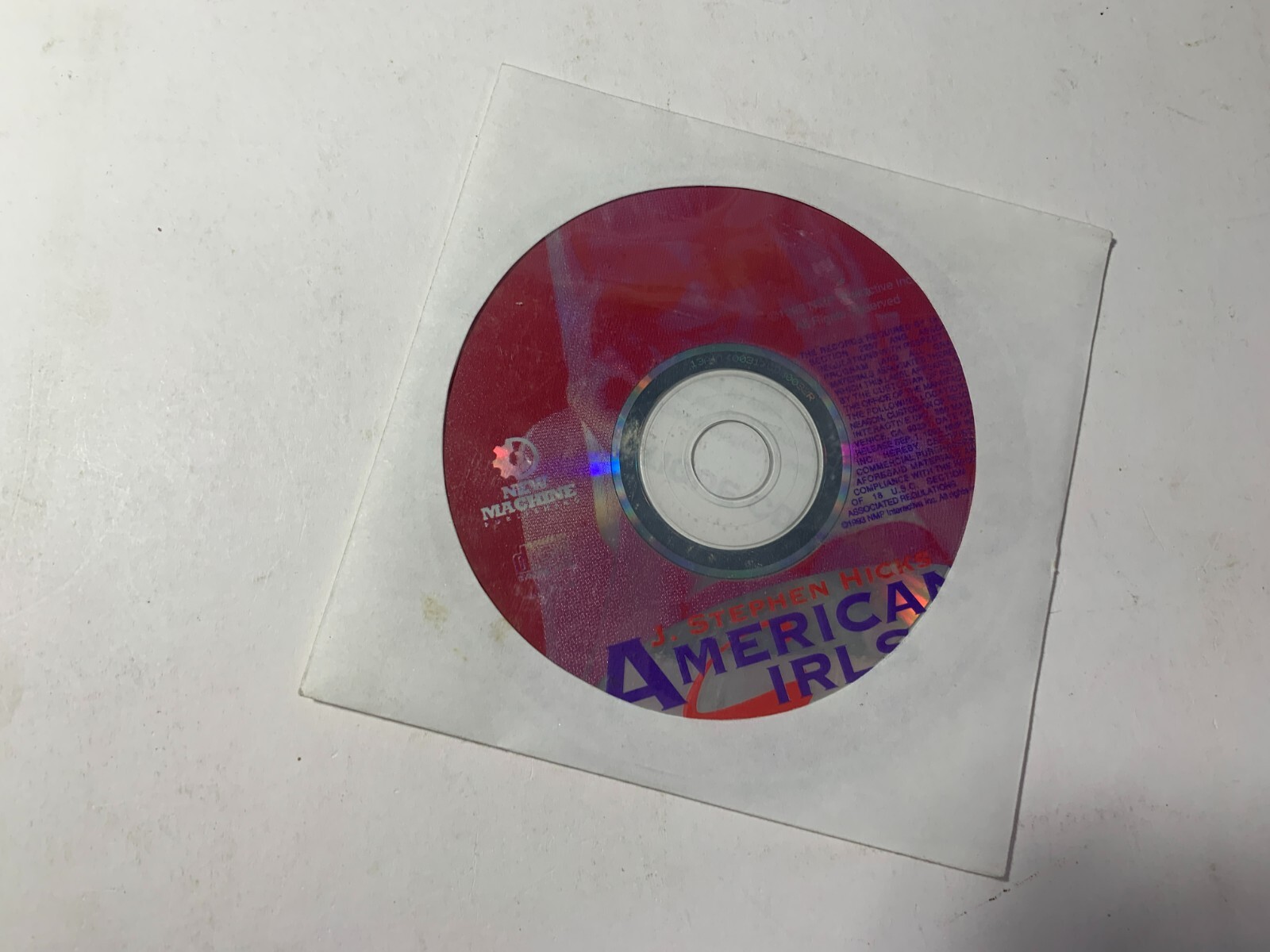 American Girls 1 Nudes CD 1993 VINTAGE FREE SHIPPING GIF JPGs discs