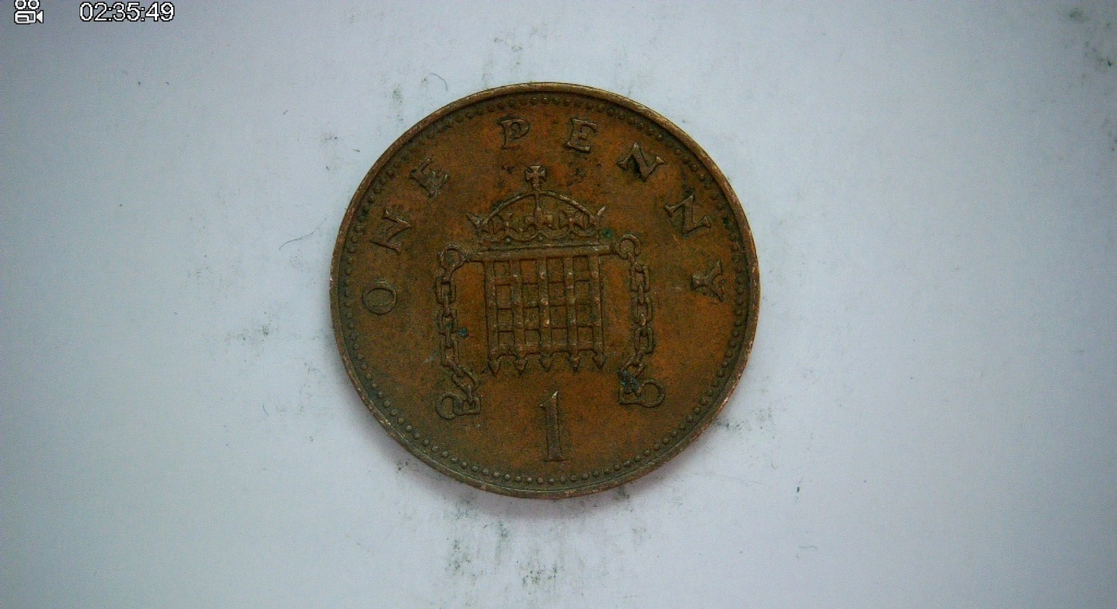 United Kingdom 1987 1 Penny Elizabeth II (decimal) penny Coin