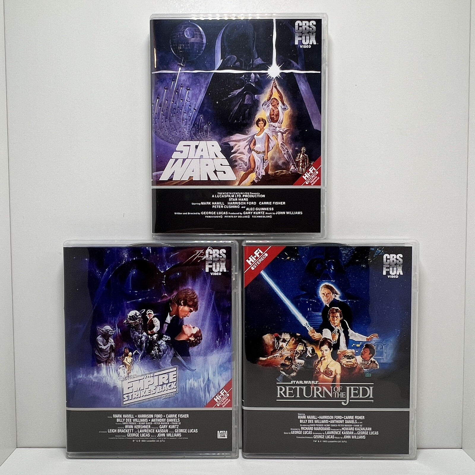 Star Wars Original Theatrical Trilogy UHD + Blu-ray 9-Disc Project 4K77 80 & 83