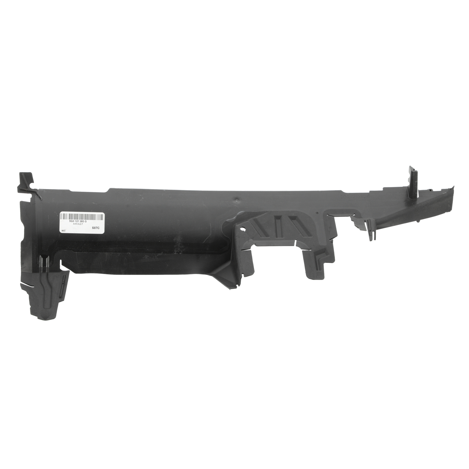 NEW OEM Genuine Volkswagen 2015-2017 GTI Left Side Air Baffle Duct 5G0-121-283-G