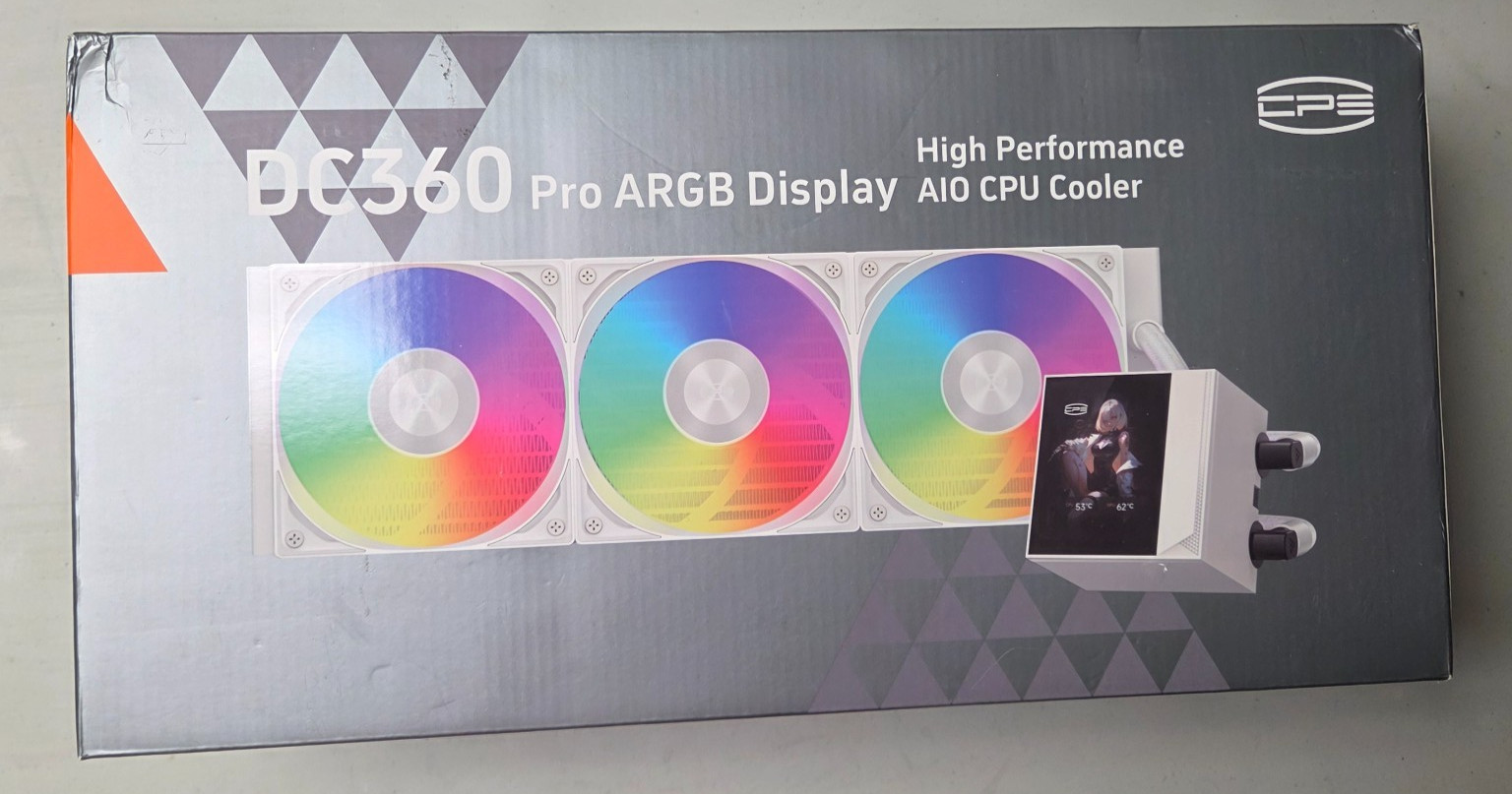 CPE DC360 Pro ARGB Display High Performance AIO CPU Cooler