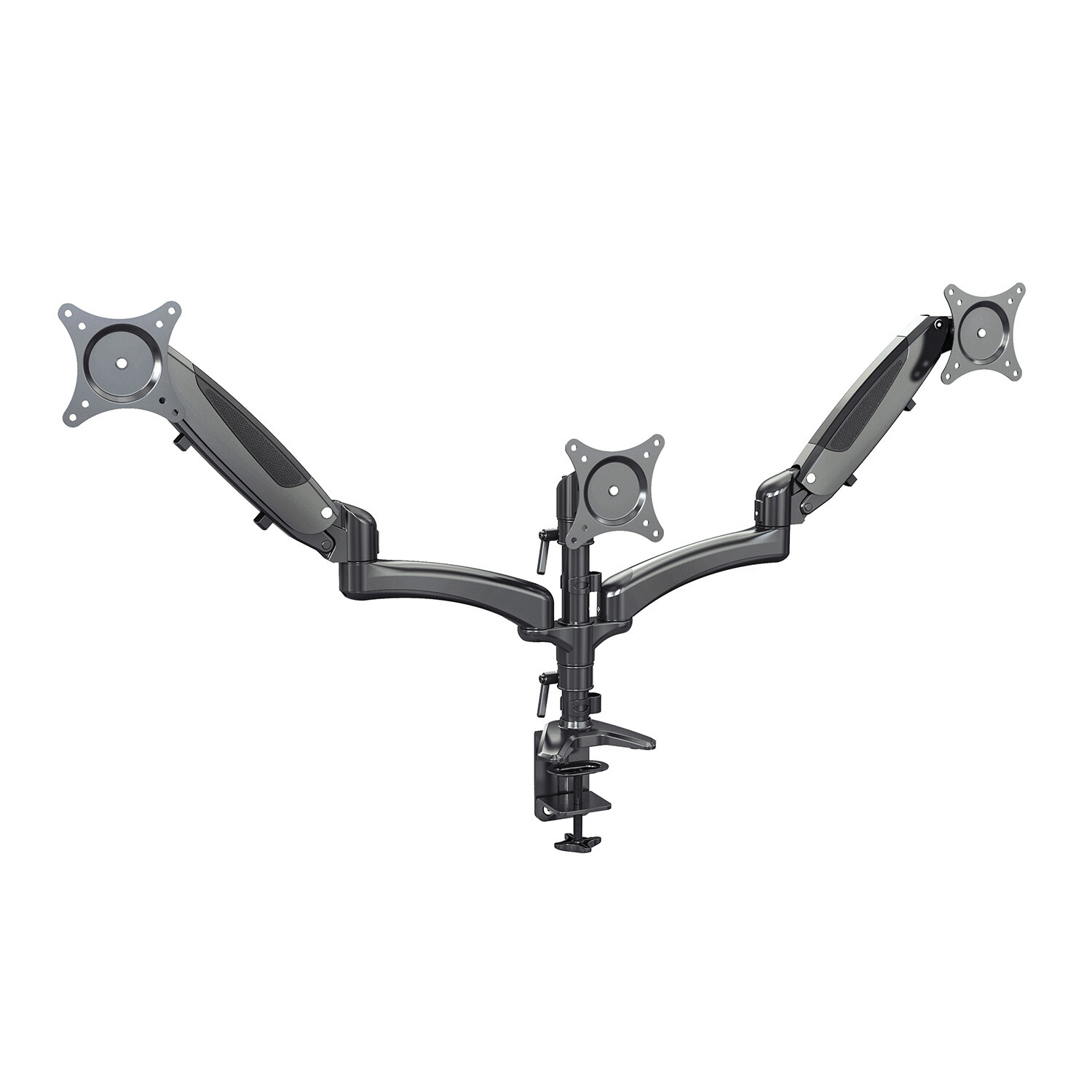 Mint Konig & Meyer 23878-000-55 Triple Monitor Mount, Black