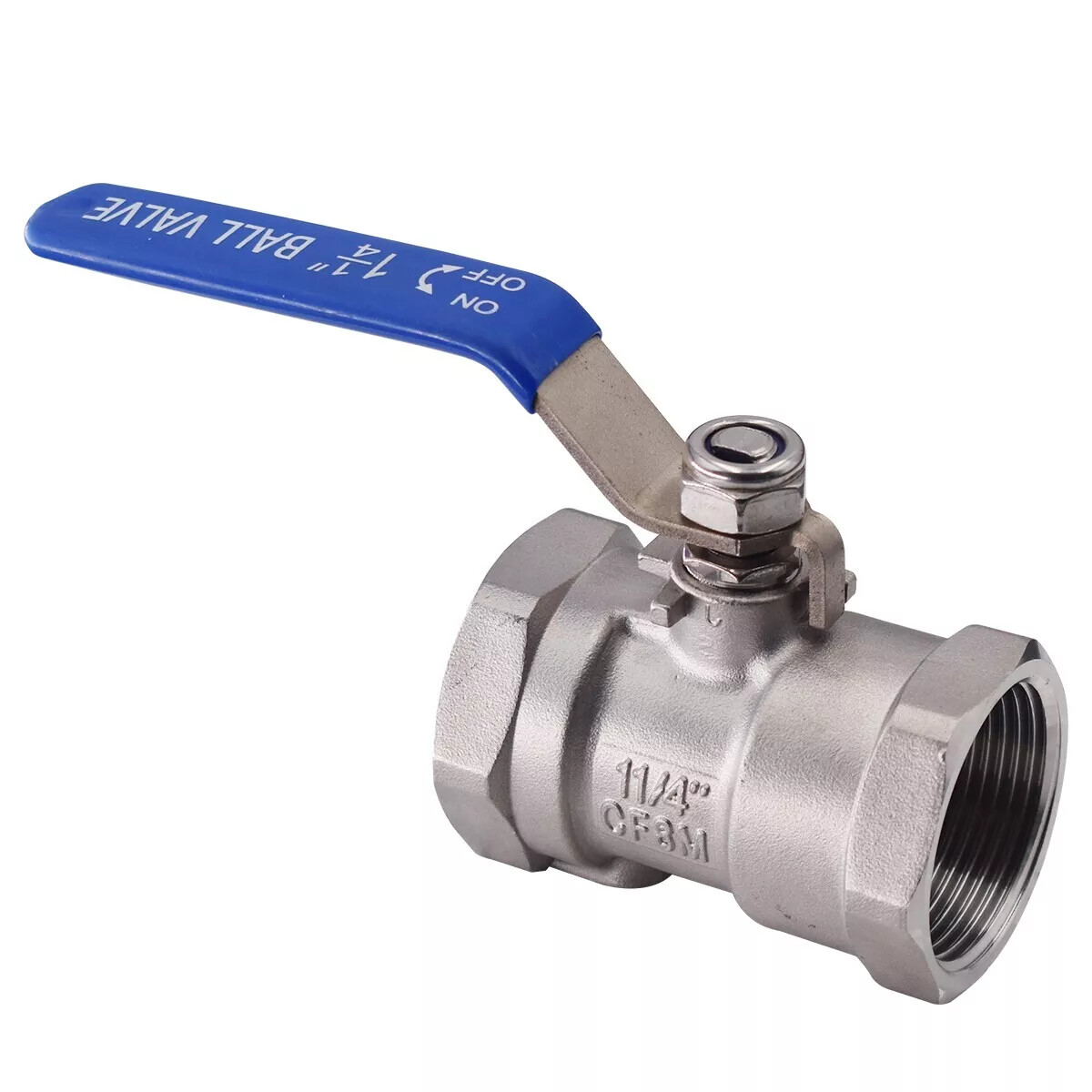 1P Ball Valve full Port for Water, Oil, Gas 1000WOG,Stainless Steel 316,304,NPT