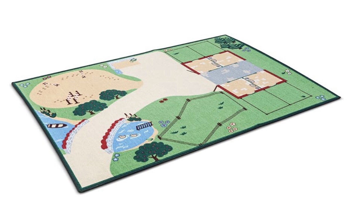 SCHLEICH 42138 Farm Life Play Mat Vintage Very Rare Pre -owned Schleich Playmat