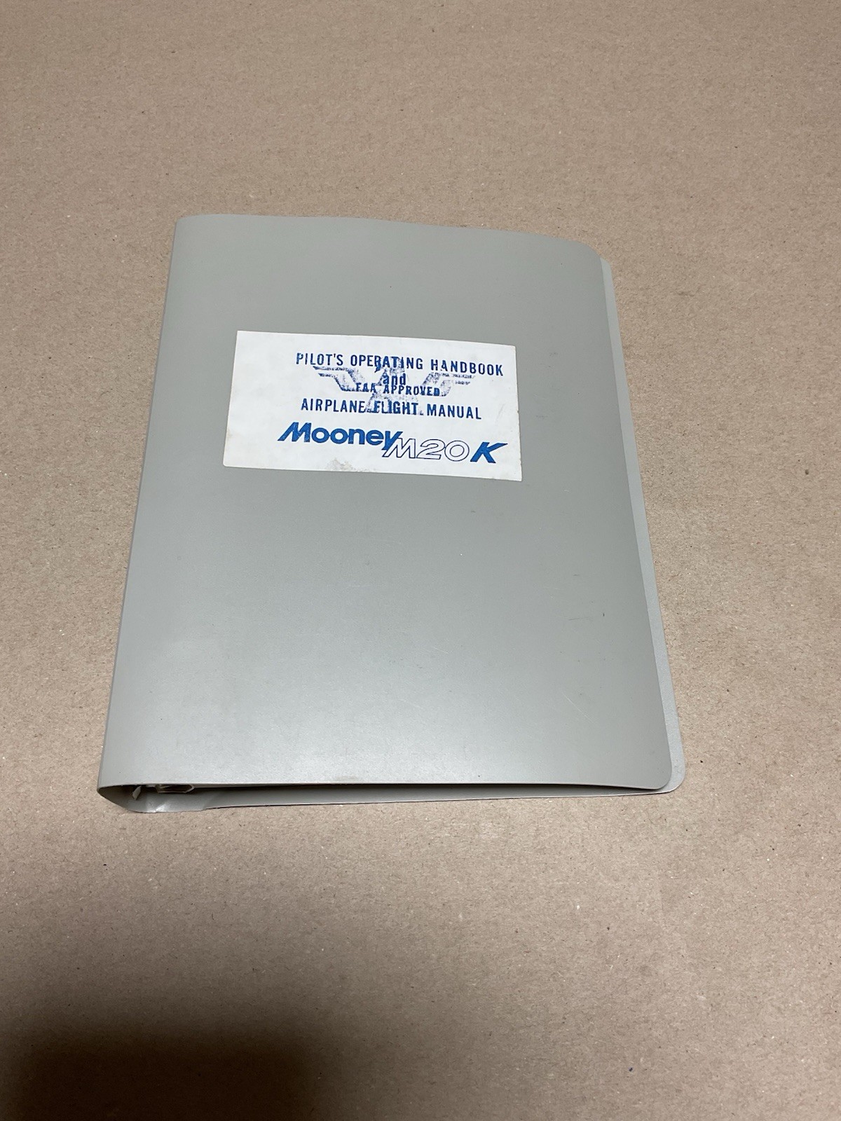 Mooney M20K POH AFM. Pilots Operating Handbook S/N 25-0001 thru 25-0446