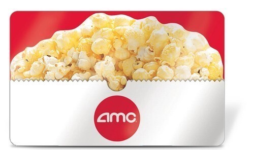 $100 AMC Theatres Gift Card