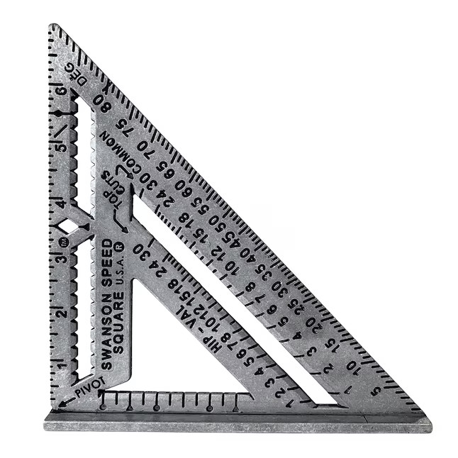 Swanson S0101CB Speed Square Layout Tool with Blue Book Combination 7 Inch