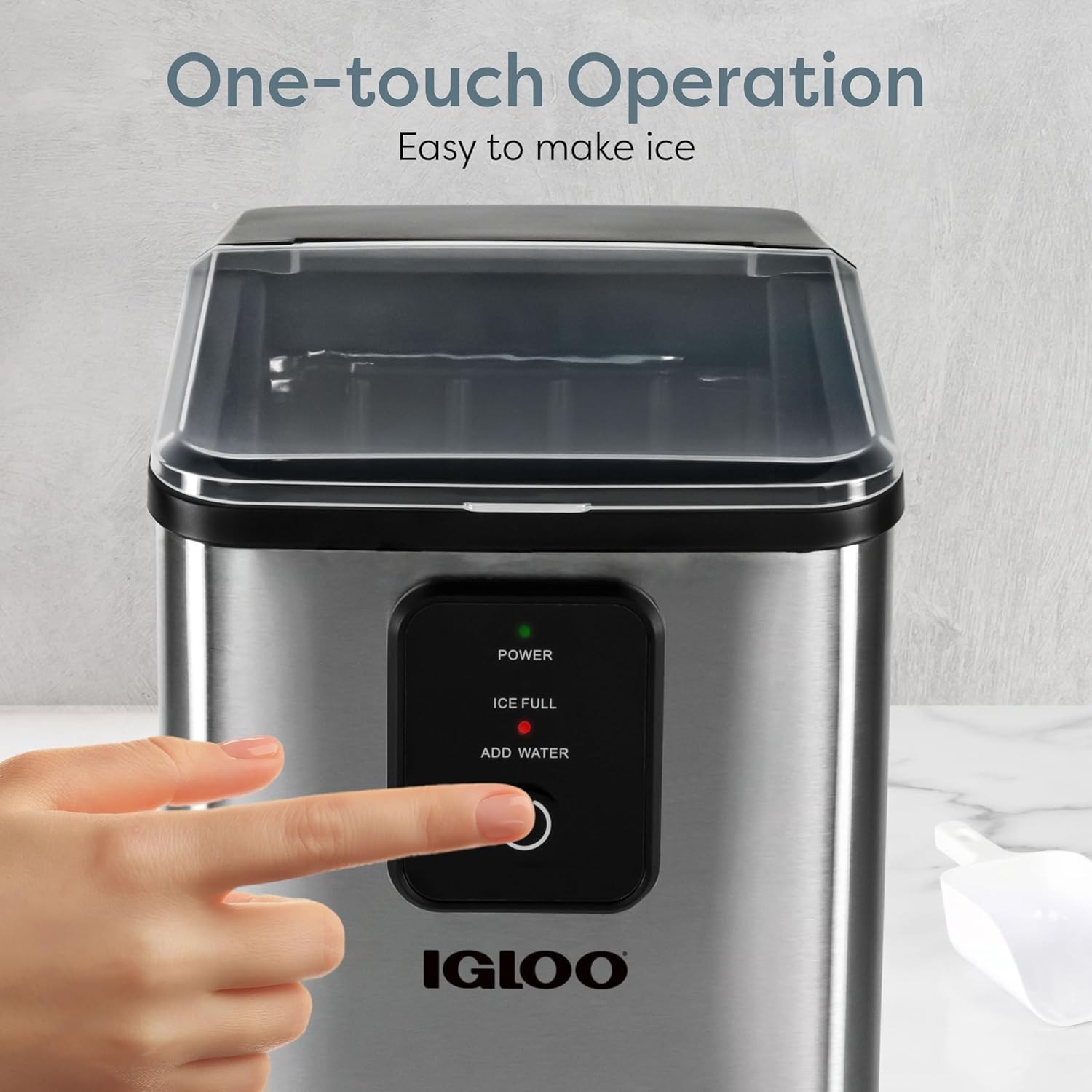 Portable Ice Maker 26lbs Countertop Machine