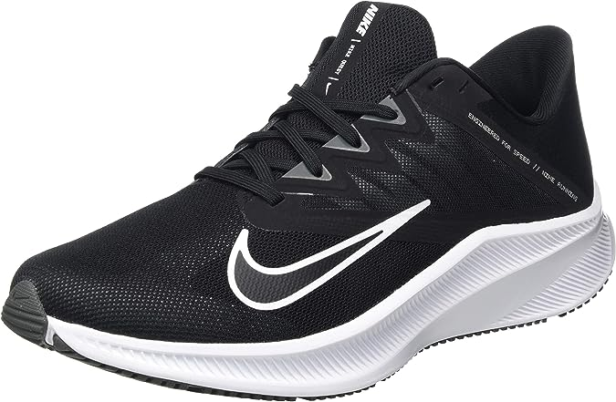 New Men’s Nike Quest 3 (Black/White) CD0230-002 Size 7
