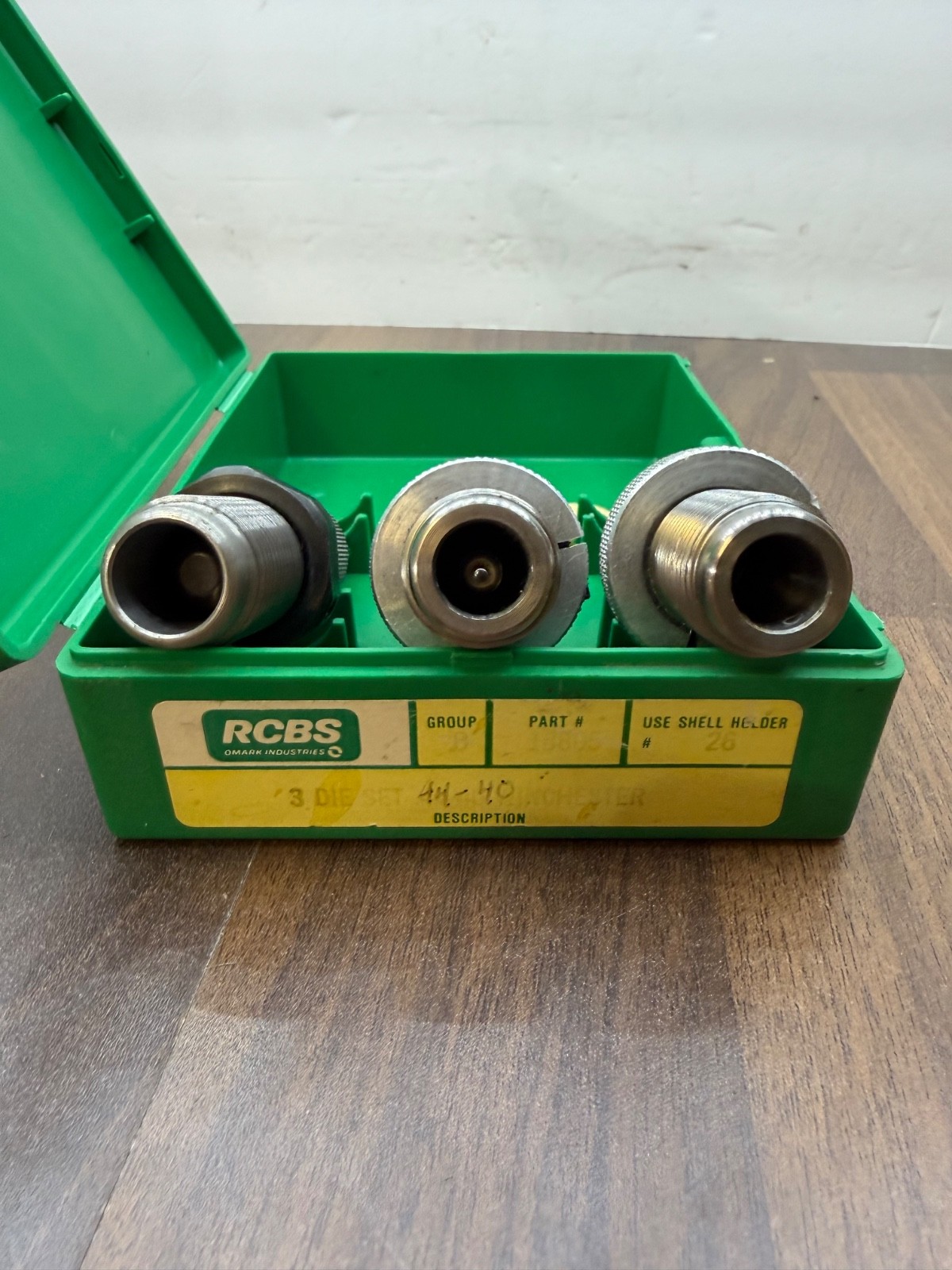 RCBS 44-40 Win Reloading Die Set 18805