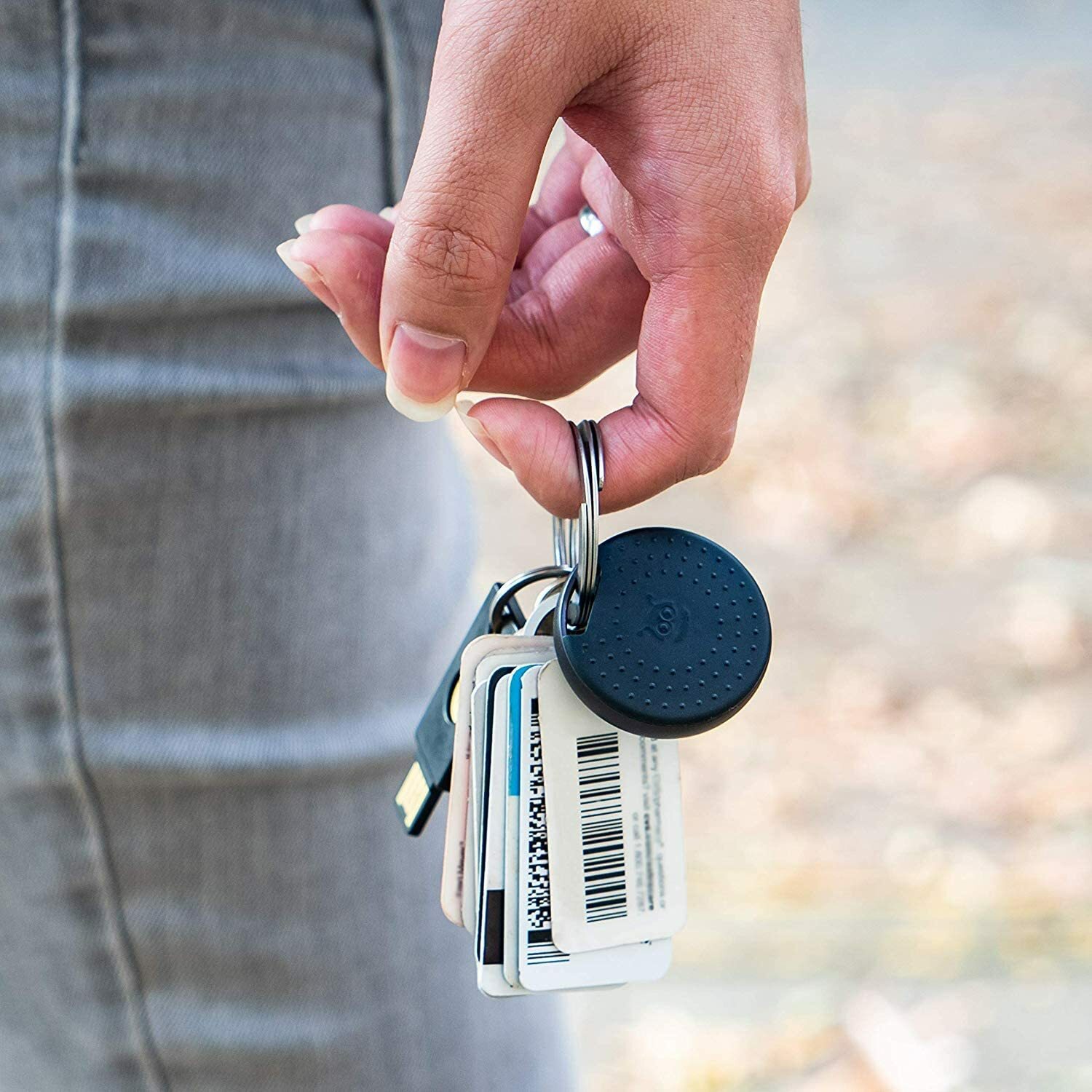Pebblebee, Key, Phone & Wallet Finder Tracker Set, Bluetooth, USB Rechargeable