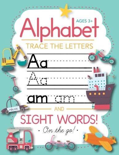 Trace Letters Of The Alphabet and Sight Words (On The Go): Preschool - VERY GOOD