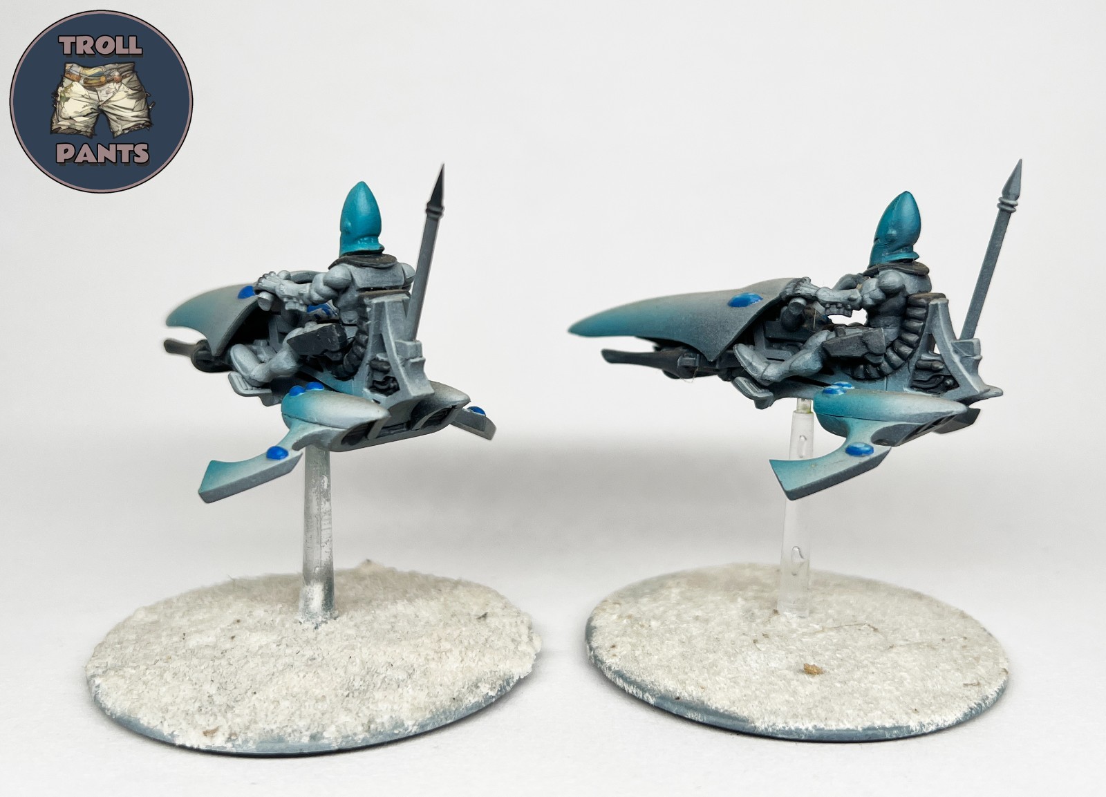 Warhammer 40k - Aeldari - Eldar - 2 Windrunners Bike Squadron