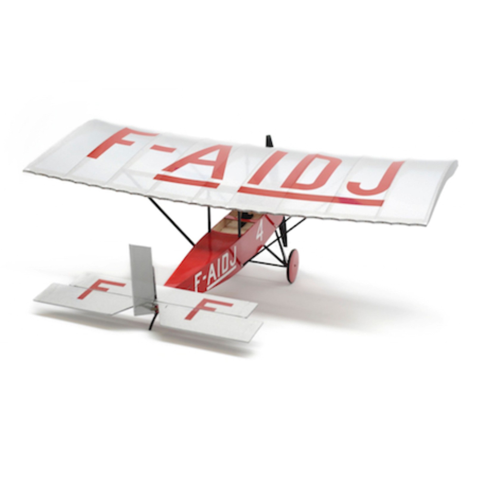 Stevens AeroModel 1926 Farman Carte Postale 16" Wing Span R/C Model For Repair