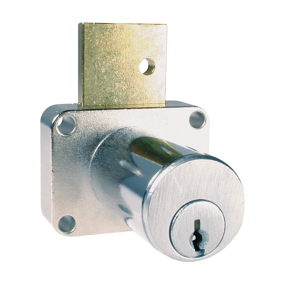COMPX NATIONAL C8178-107-26D Remov Core Lock,Slv,Rectang 4TYA7