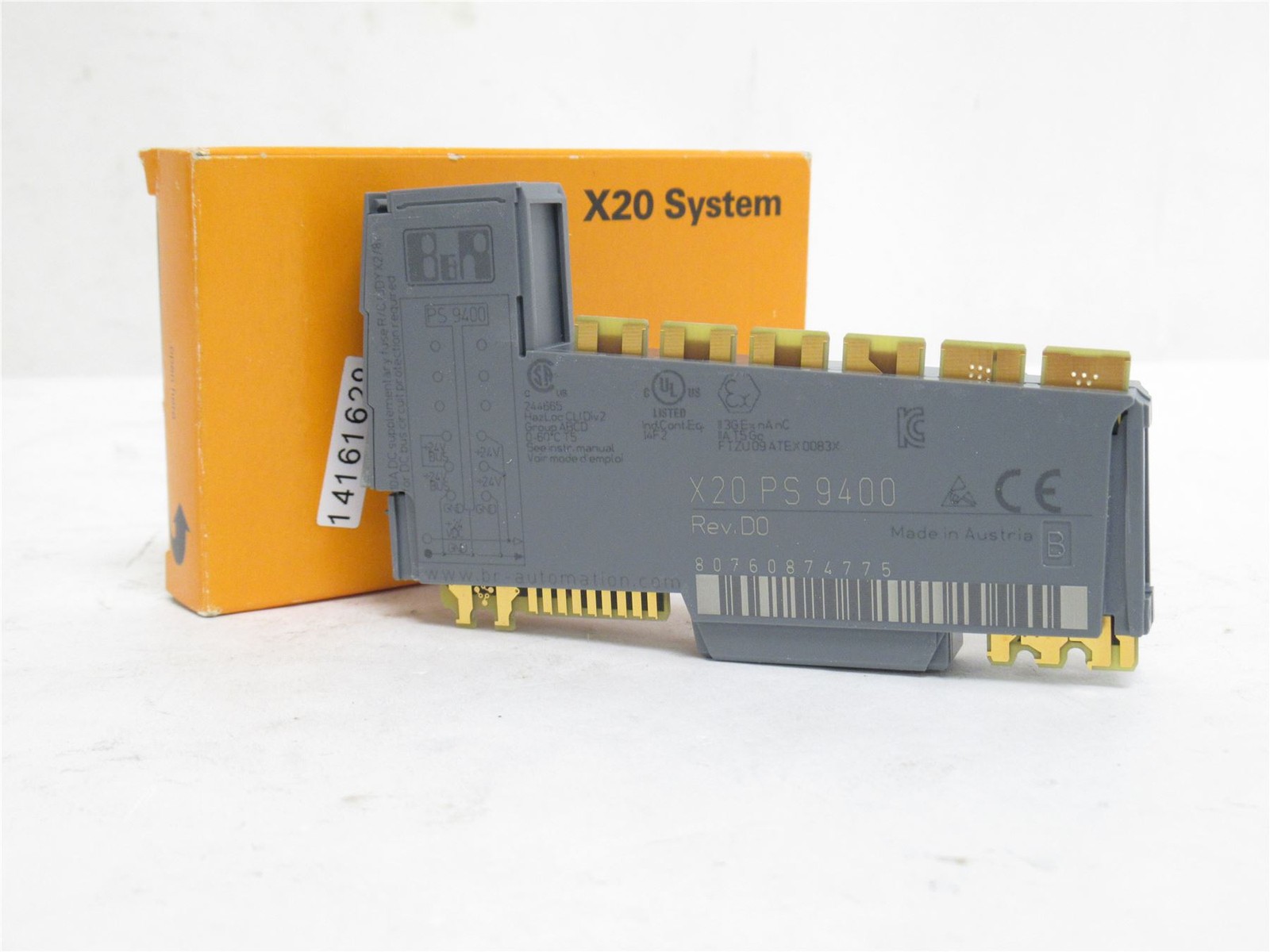 235304 New In Box; B&R X20PS9400 Power Supply Service Interface