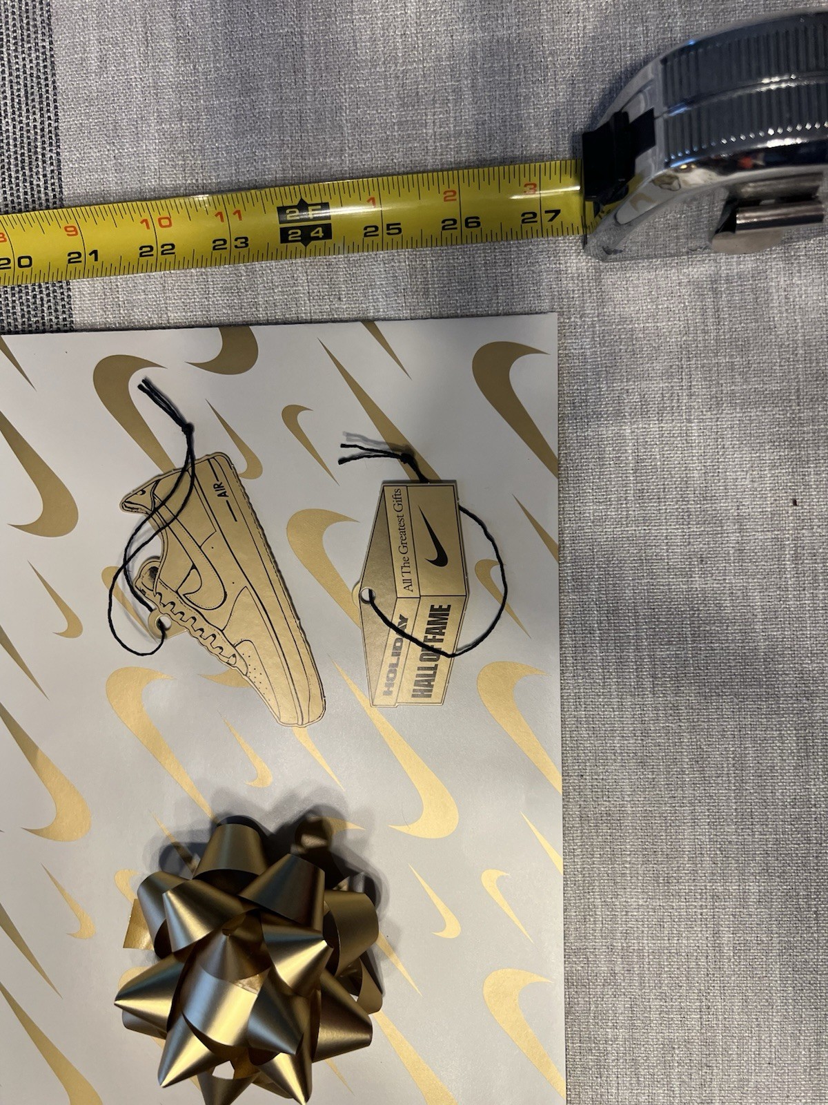 Nike Gift Wrap And Name Tag Set Rare!!!
