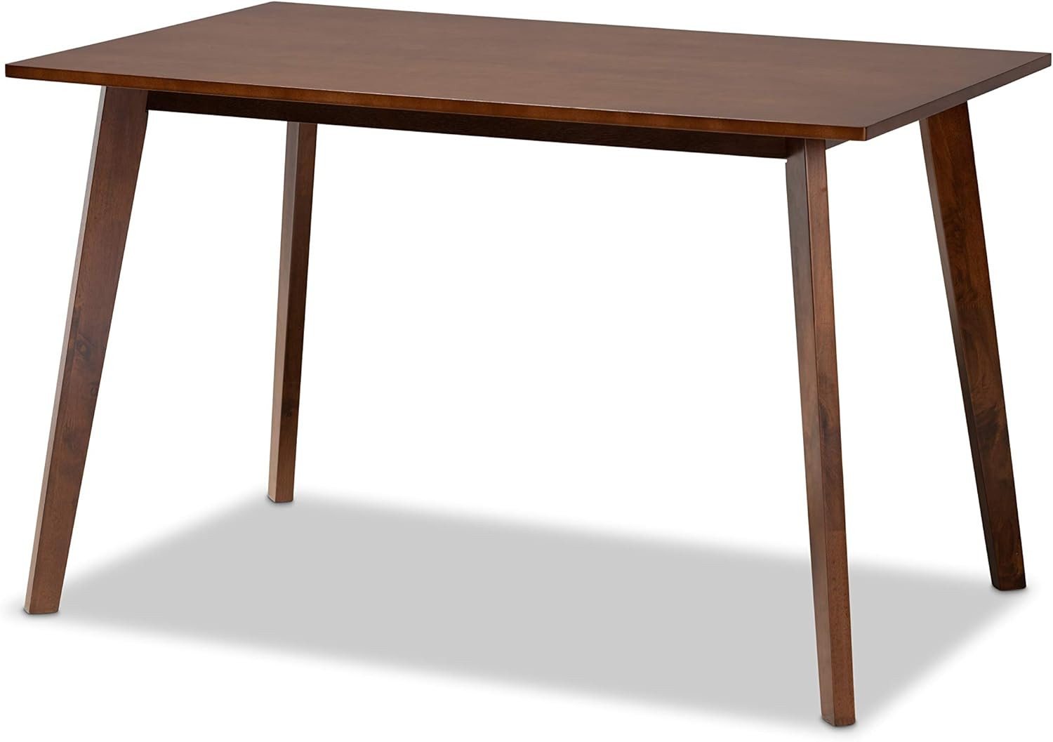 Lois Mid-Century Modern Transitional Light Grey Fabric Upholstered and Walnut Br