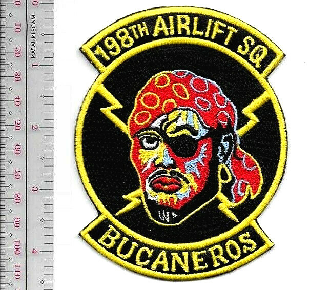 US Air Force 198th Airlift Squadron Bucaneros Puerto Rico Air National NO TARIFF