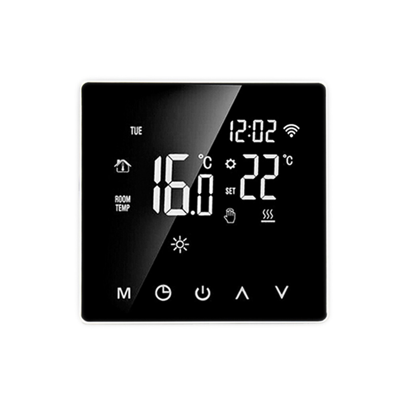 Smart Home Thermostat Programmable Wireless Room Sensor Digital App Control.