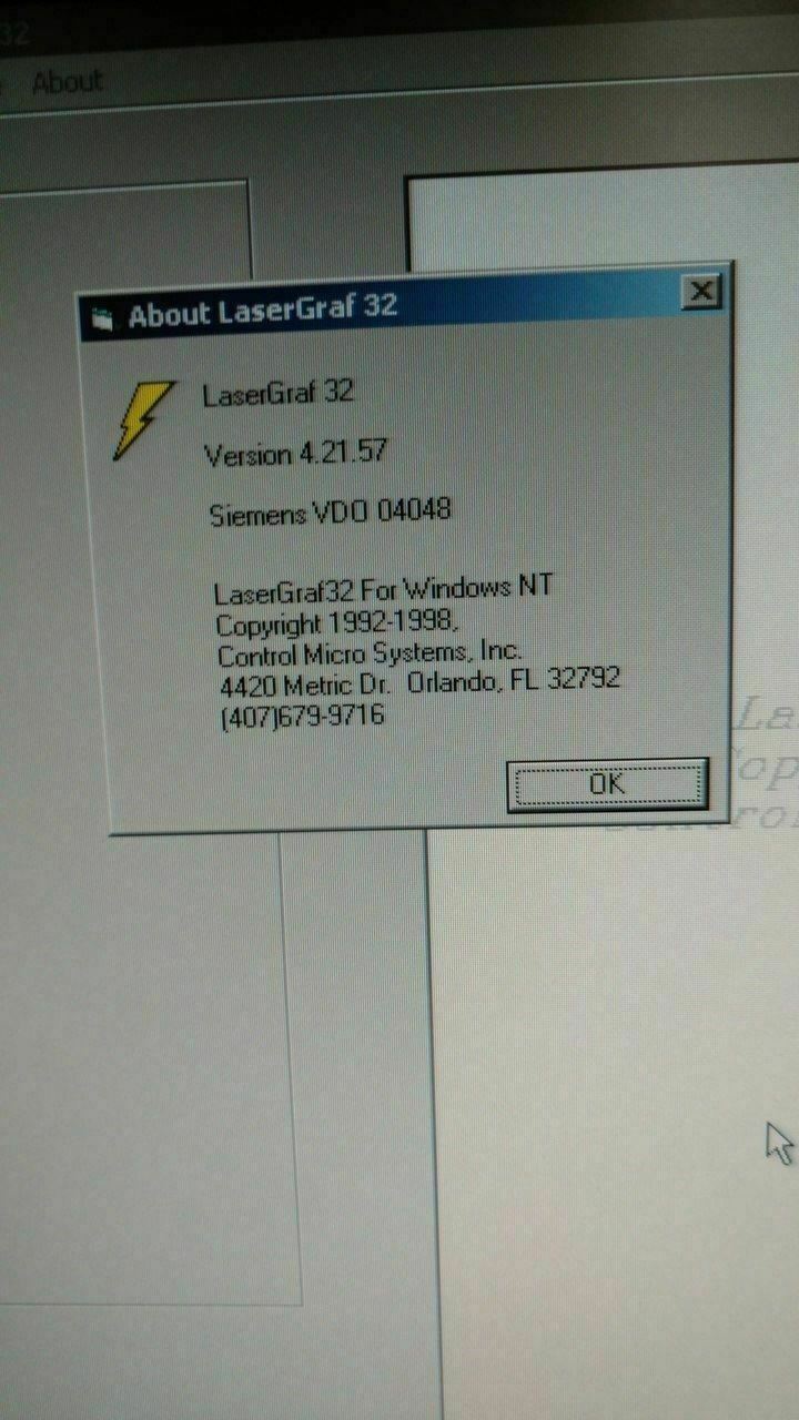 Control MicroSystems CMS5010C Laser Etcher (170908)