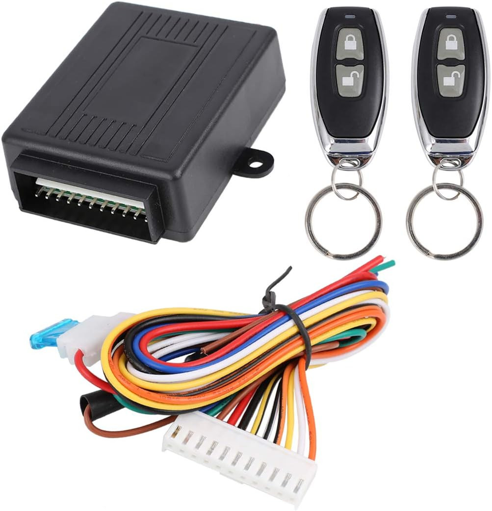 Universal Car Remote Central Kit Door Lock Keyless Entry System - DC