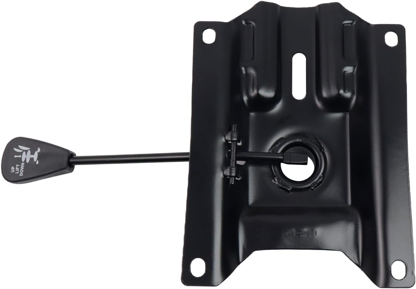 Office Chair Tilt Base Heavy Duty Steel Control Mechanism Black Swivel 6.8x5.5in