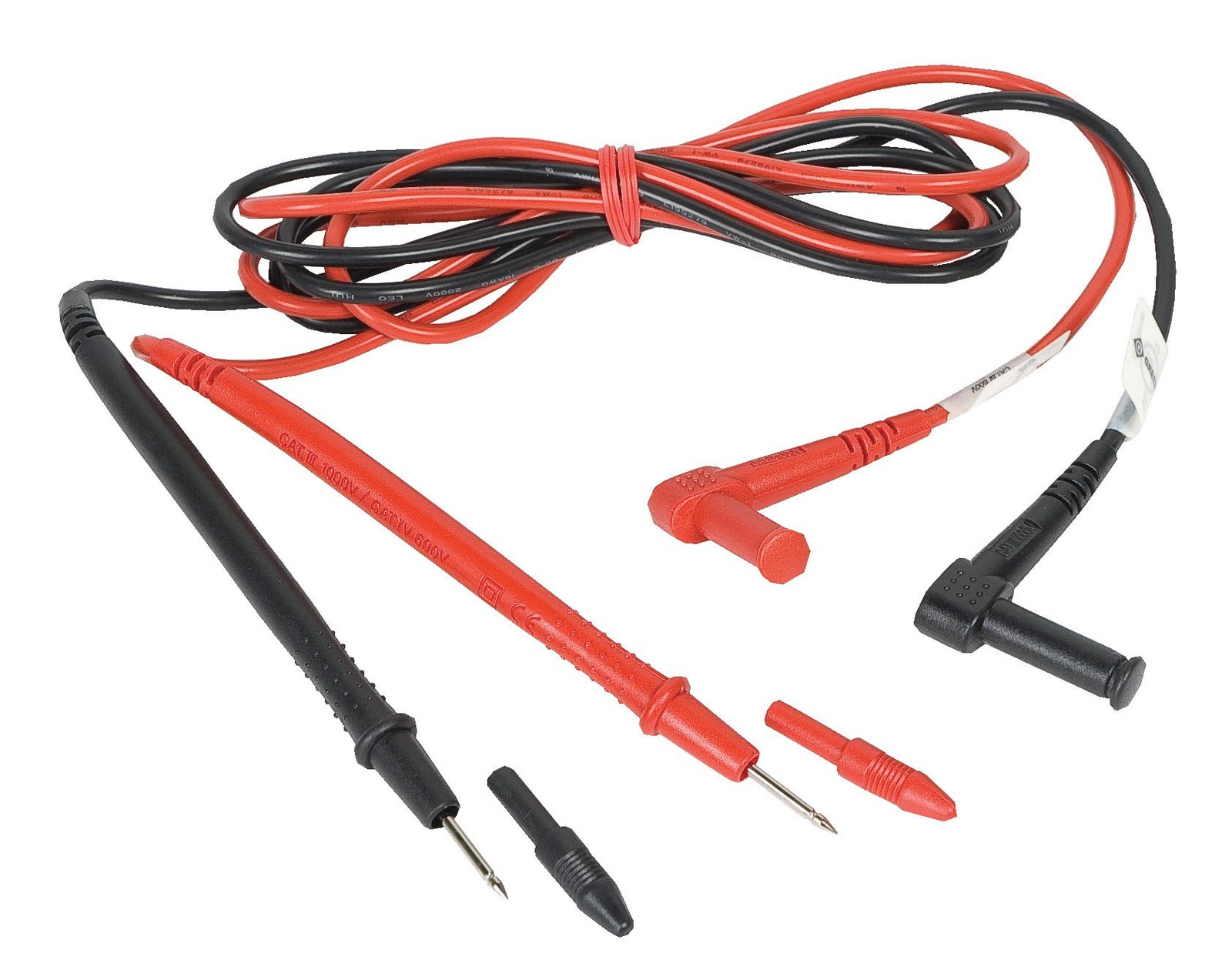 Greenlee 11372 Replacement Test Leads, 1-Pack Black