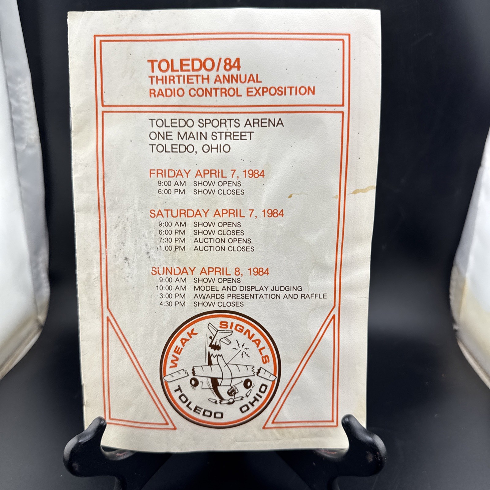 1984 Aviation Radio Control Exposition In Toledo