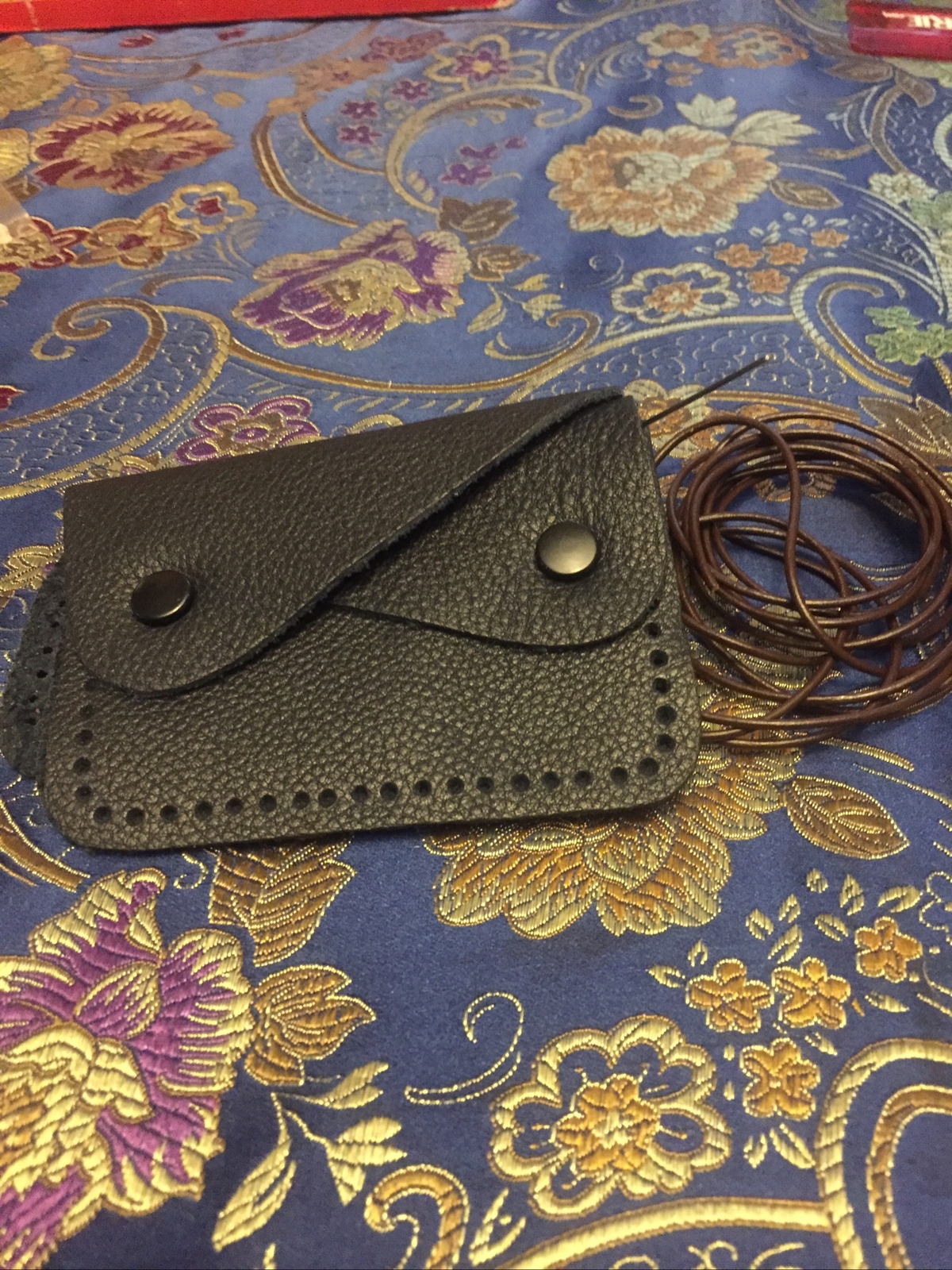 Top Knotch Coin Purse Hospitalized Veterans Care Kit by  Leather