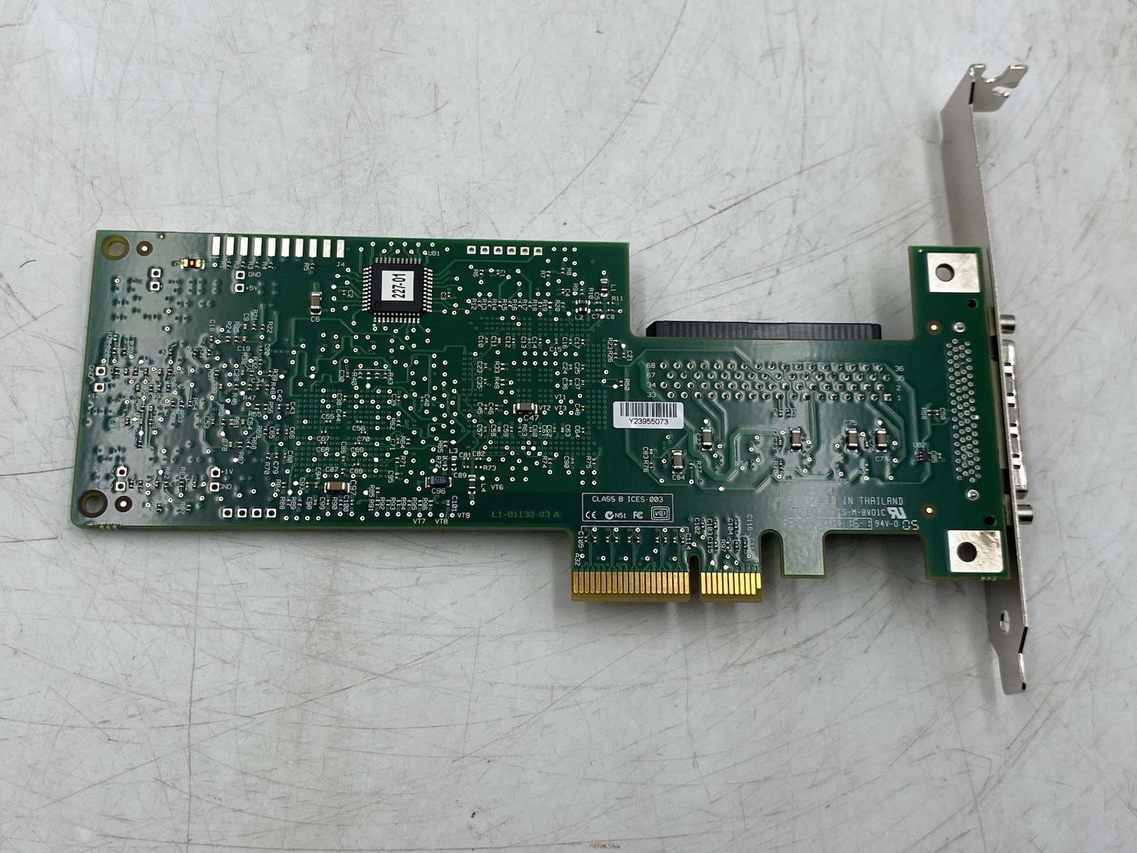 LSI Logic LSI20320IE L3-01130-04A PCIe Controller Card