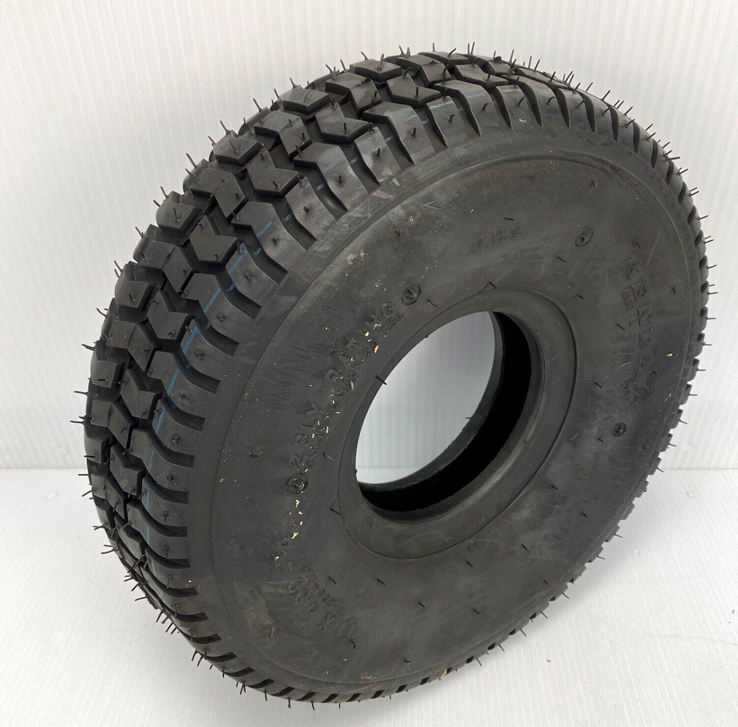 Kenda Tire 11X4.00-4 Turf Rider 2 PLY Tubeless Lawn Mower-Golf-Go Cart Dolly!