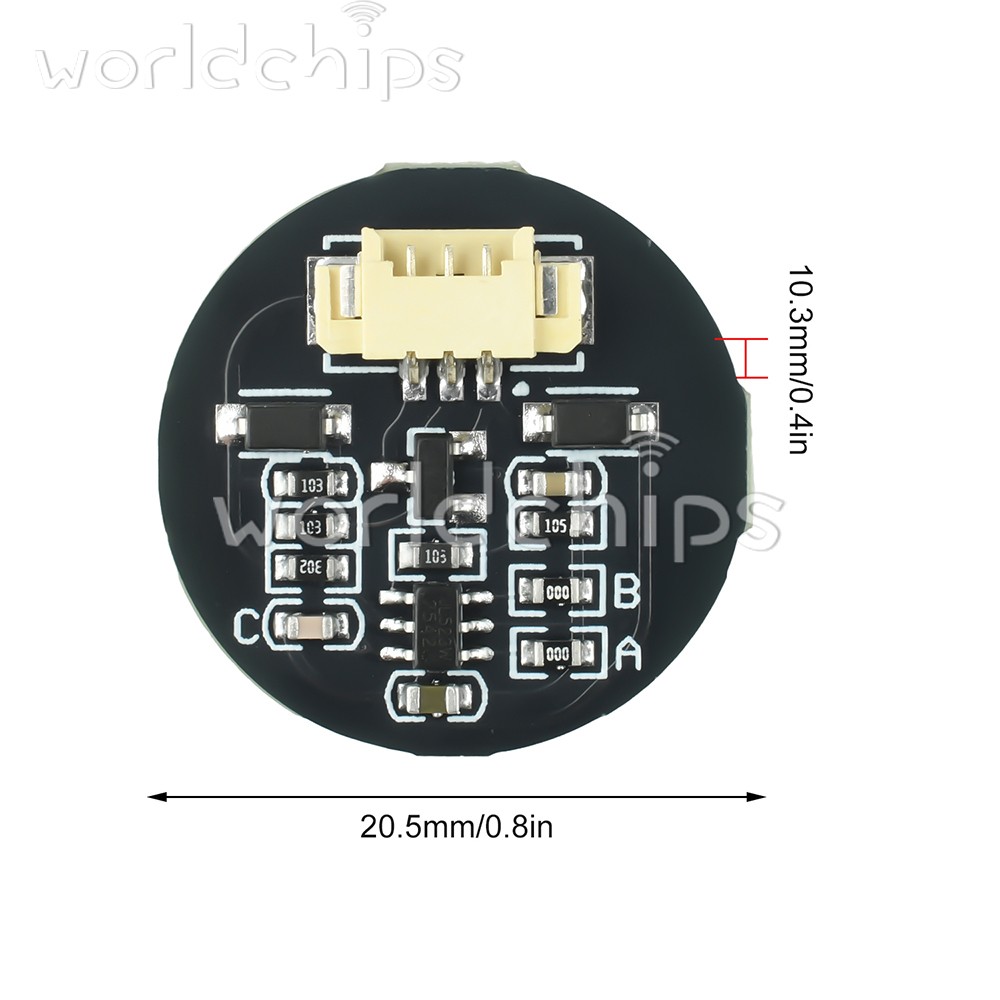 10PCS DC 3-30V Jog / Latch LED Light Switch Sensing Module with Touch Button