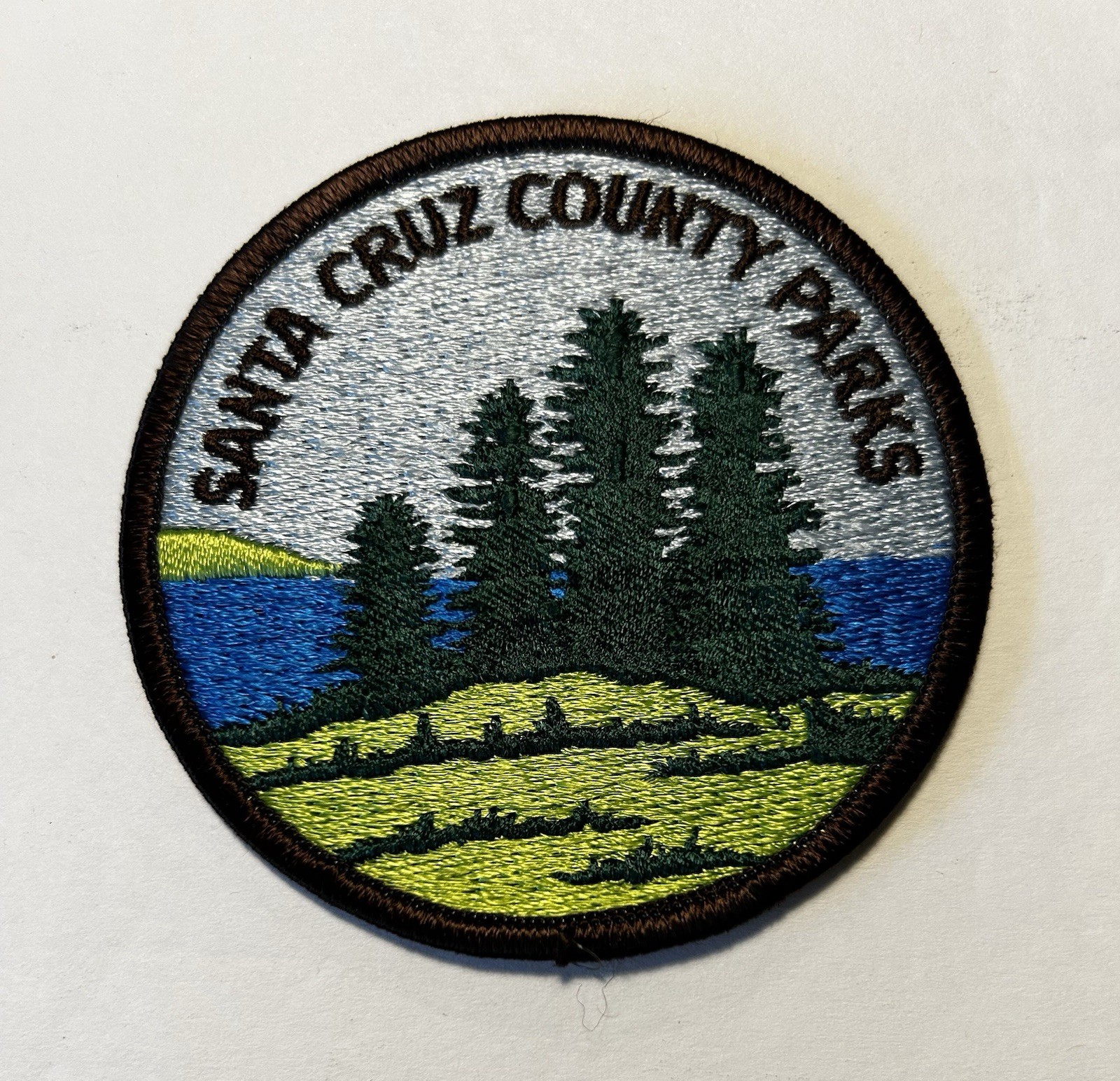 CALIFORNIA CA SANTA CRUZ COUNTY PARKS PATCH #PDD94