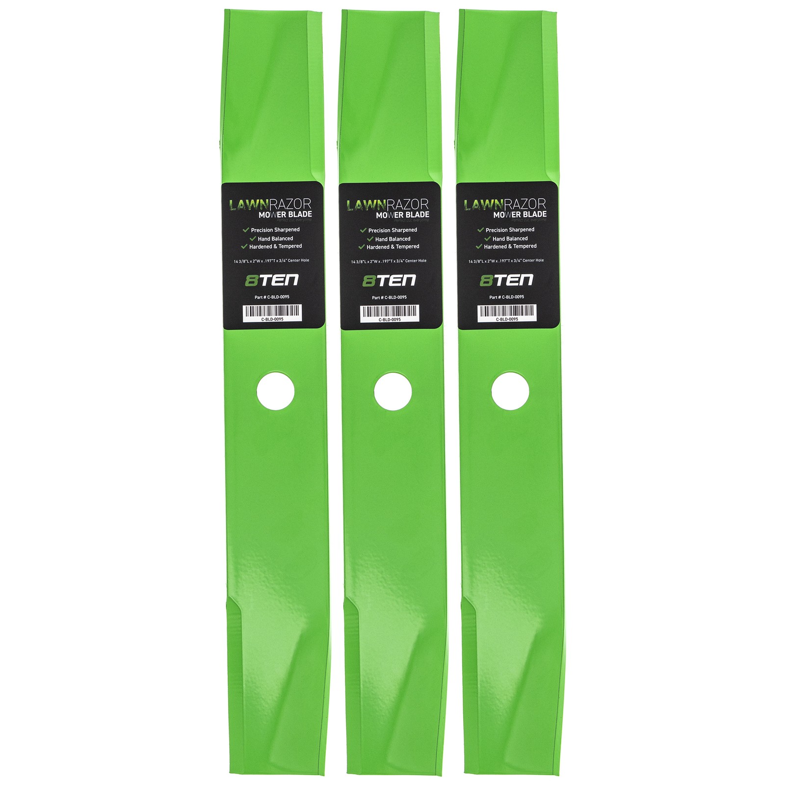 LawnRAZOR Blade Set for Dixon 13938 539129683 539129700 539126275 High Lift