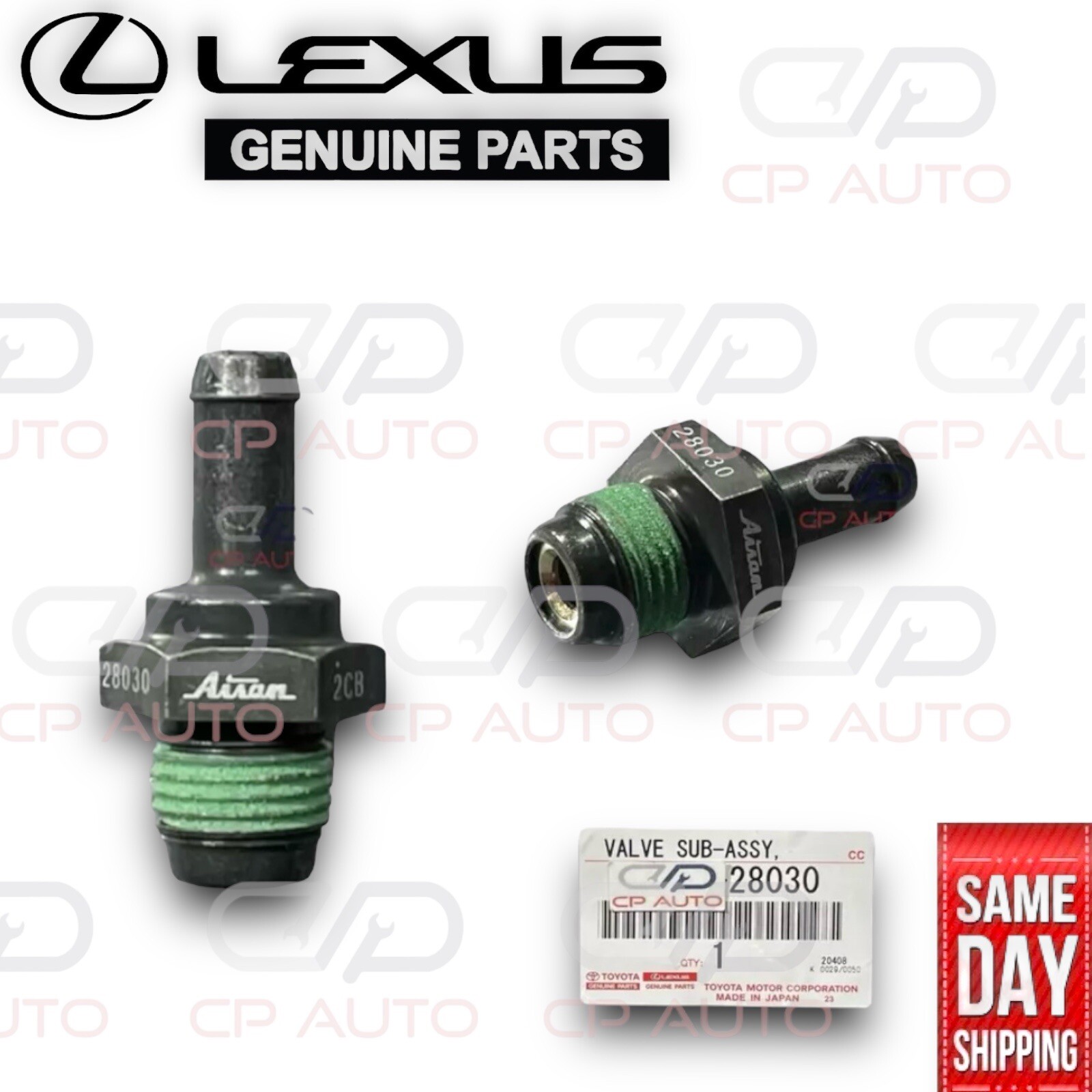 10 - 12 LEXUS HS250H 2.4L VENTILATION VENT VALVE PCV VALVE OEM NEW
