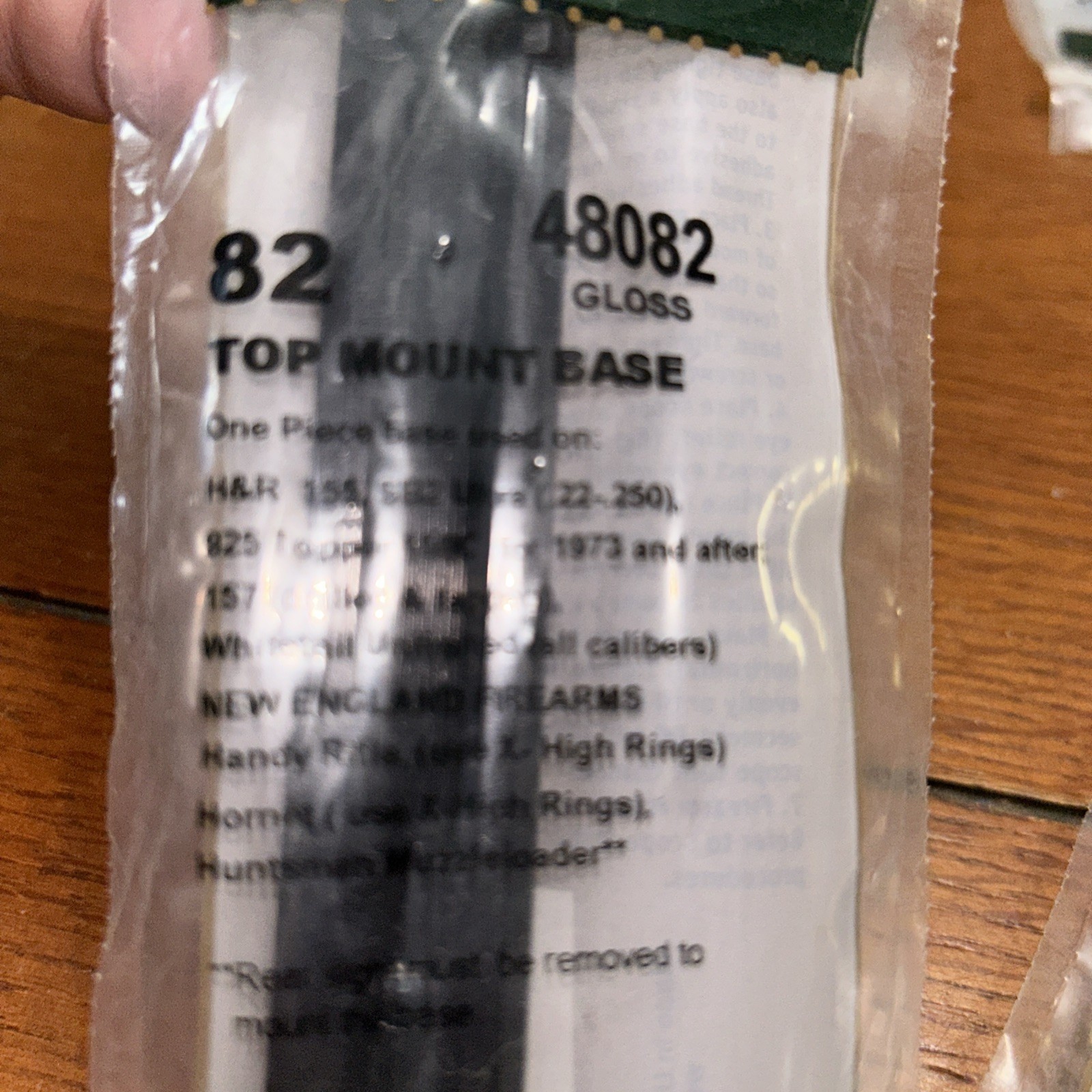 Weaver #82 Top Mount Base 48082 NOS
