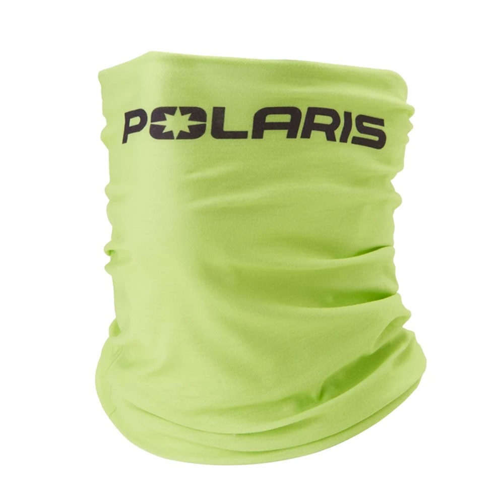 Polaris Neck Gaiter Stretchy Seamless Moisture Wicking UPF 15-18 Fabric Lime