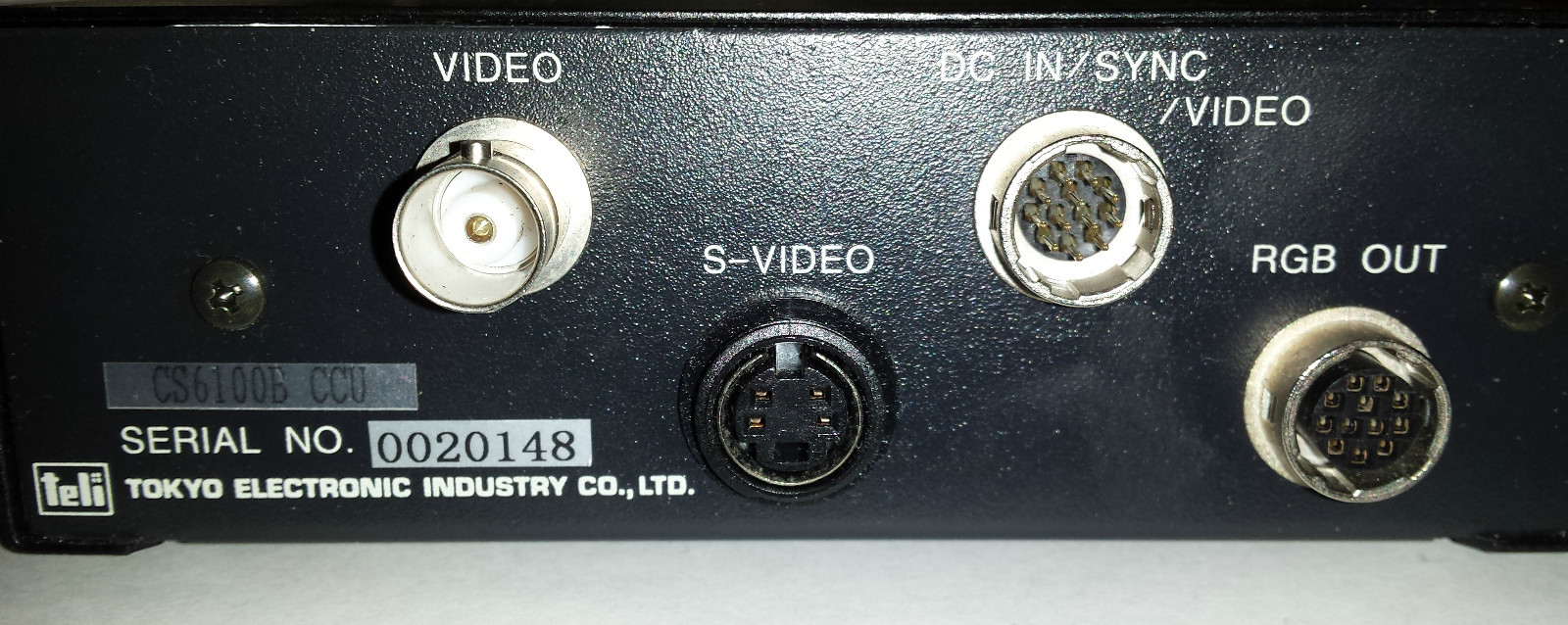 Teli Tokyo Electronic Industry CS3310B CCU (# b2)