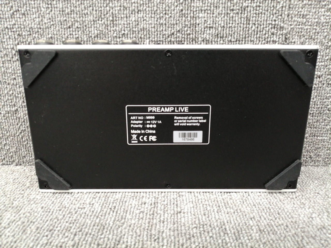 MOOER PREAMP LIVE Model