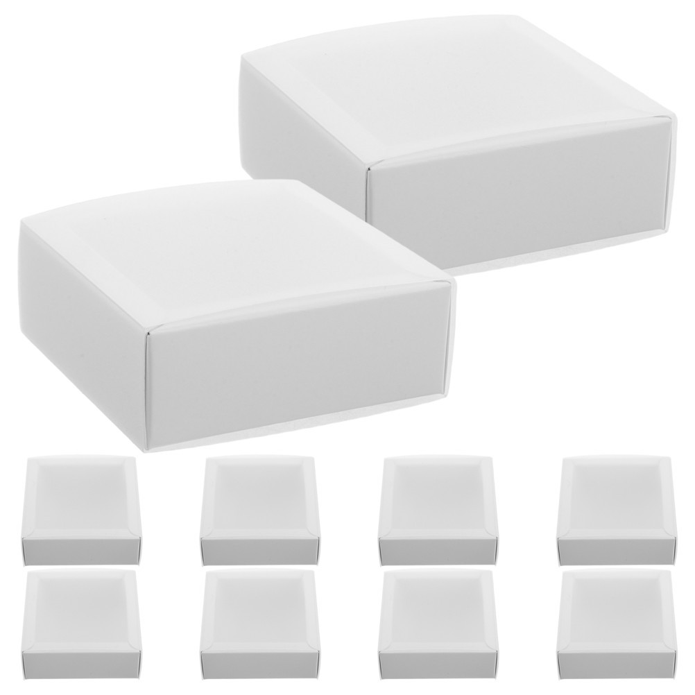 10 Pcs Match Storage Box Container Birthday Matches Boxes Blank Containers