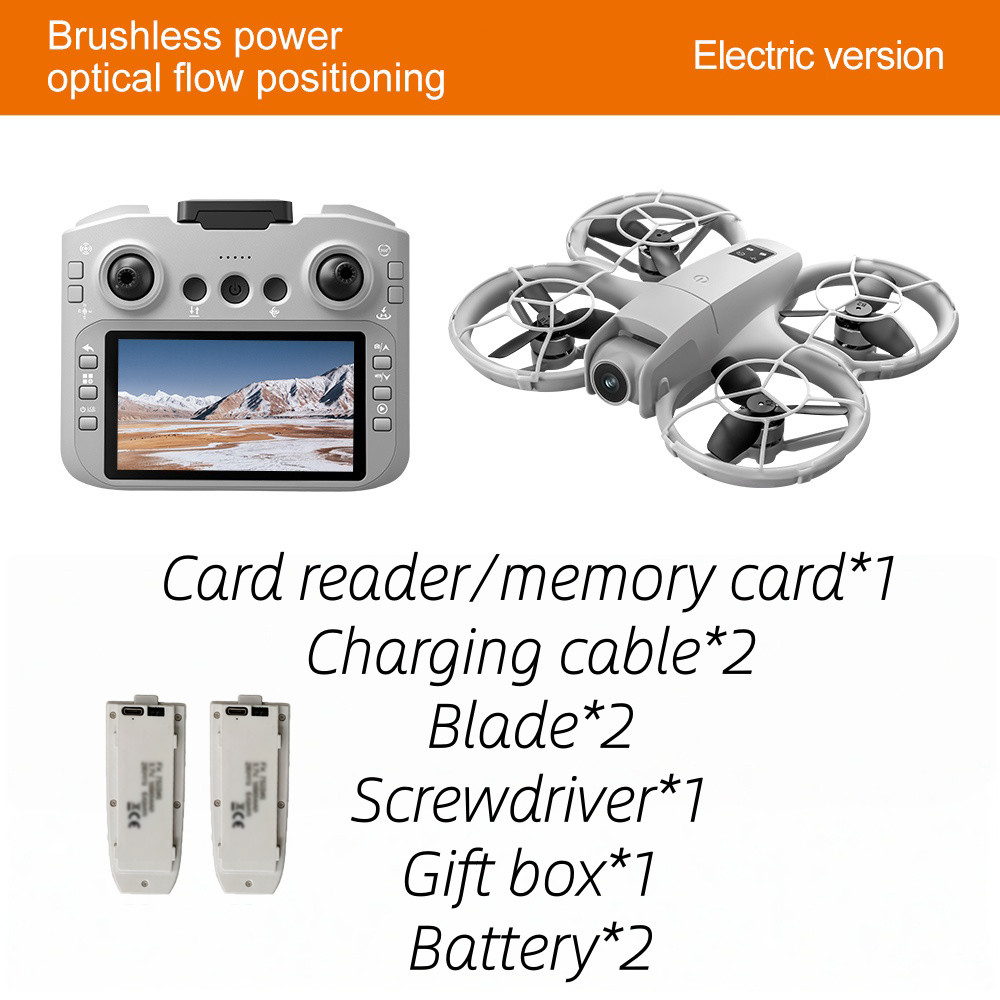 Brushless Motor Drone with Camera - Outdoor Quadcopter Suitable for Beginners