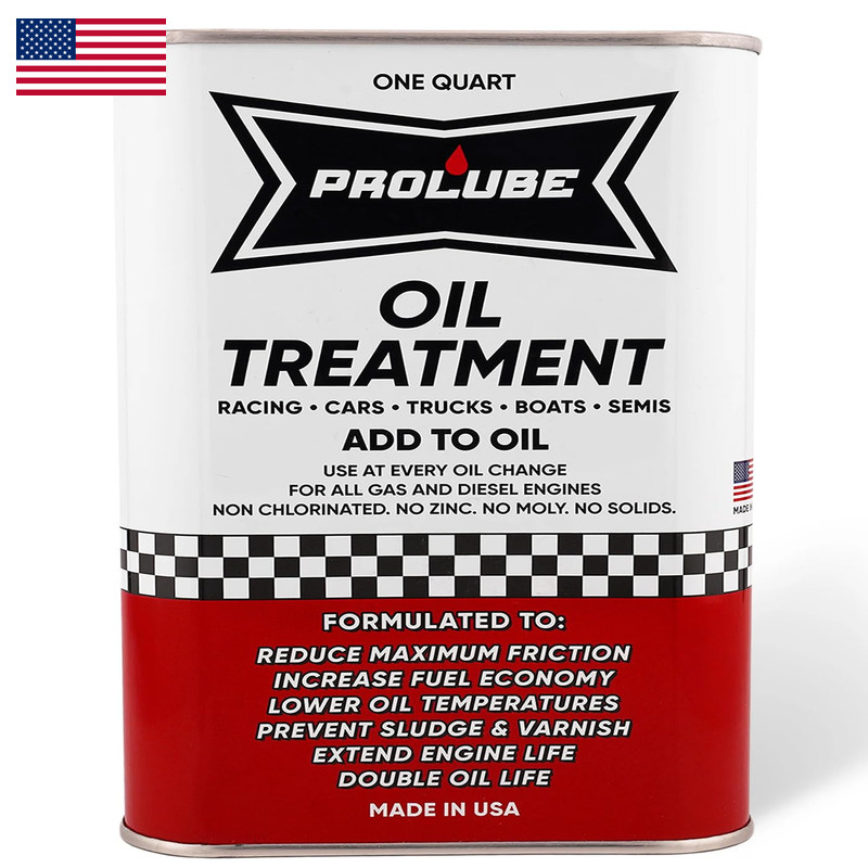 Prolube Oil Treatment - Engine Oil Additive For Gas Diesel Engines - Reduces