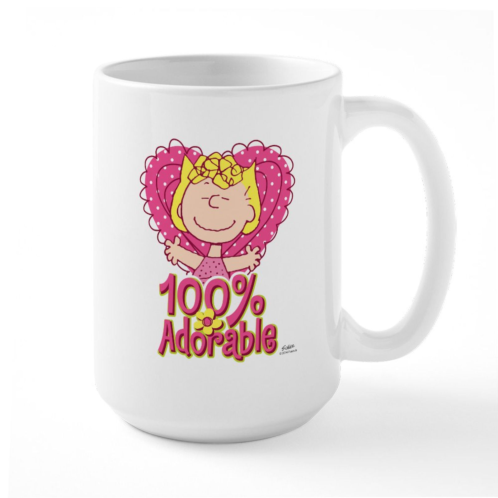 CafePress Sally 100% Adorable Mugs Large Mug (1486232350)