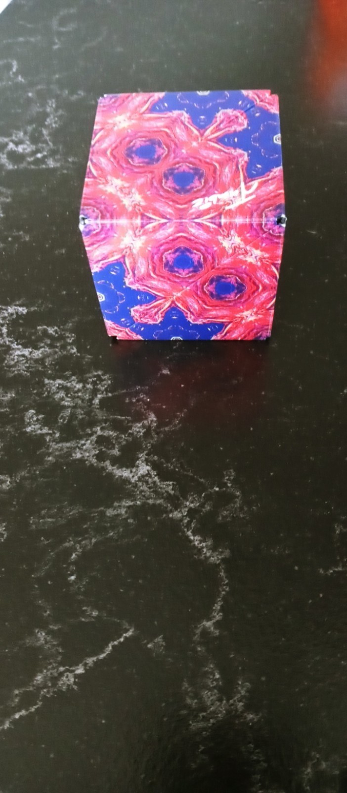 Infinity Cube Shashibo -gently used, with a colorful inside.