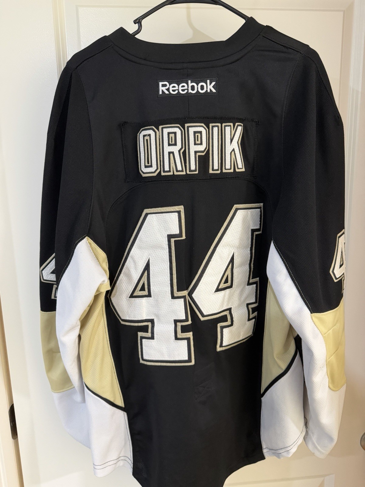 Pittsburgh Penguins Brooks Orpik Reebok Men’s Black Home Jersey